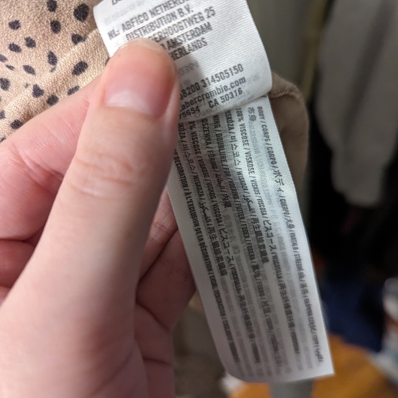 Abercrombie & Fitch High Slit Flirty Midi Skirt | Size XS - Picture 13 of 14